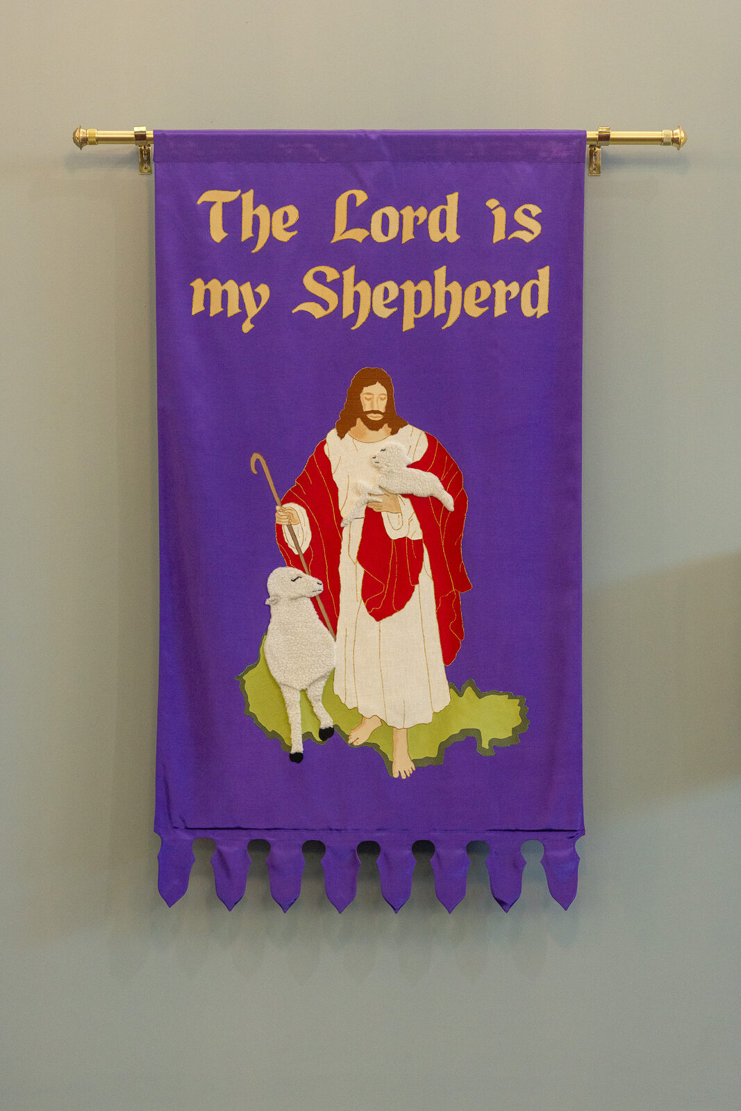 The Lord is My Shepherd banner