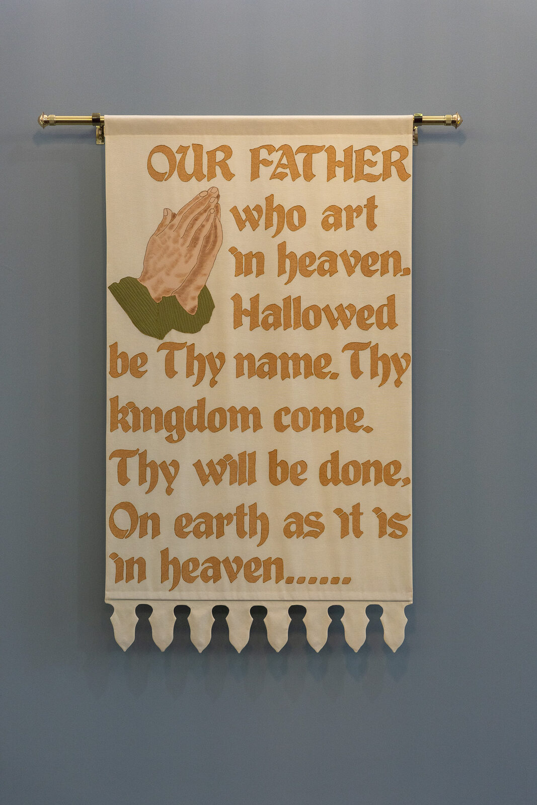 The Lord's Prayer banner