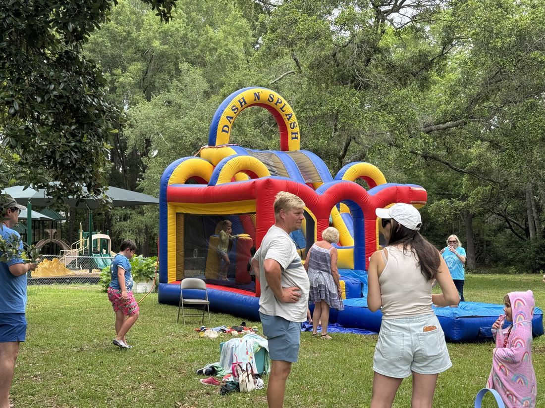 Bounce house fun