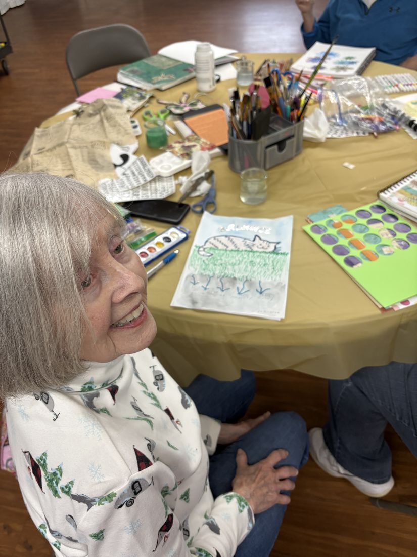 Art journaling group