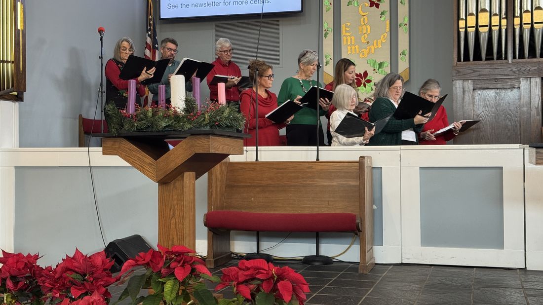 Choir at worship