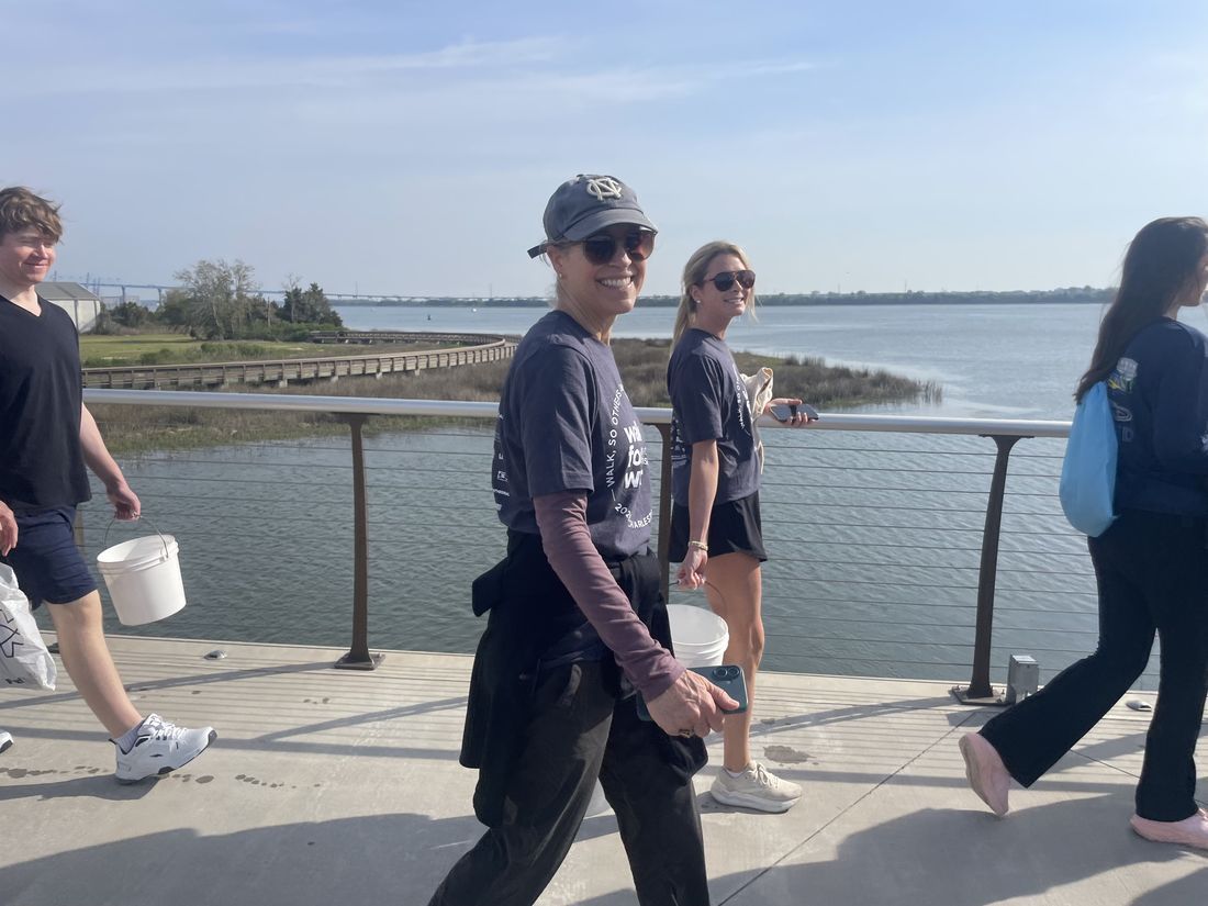 Walking for clean water